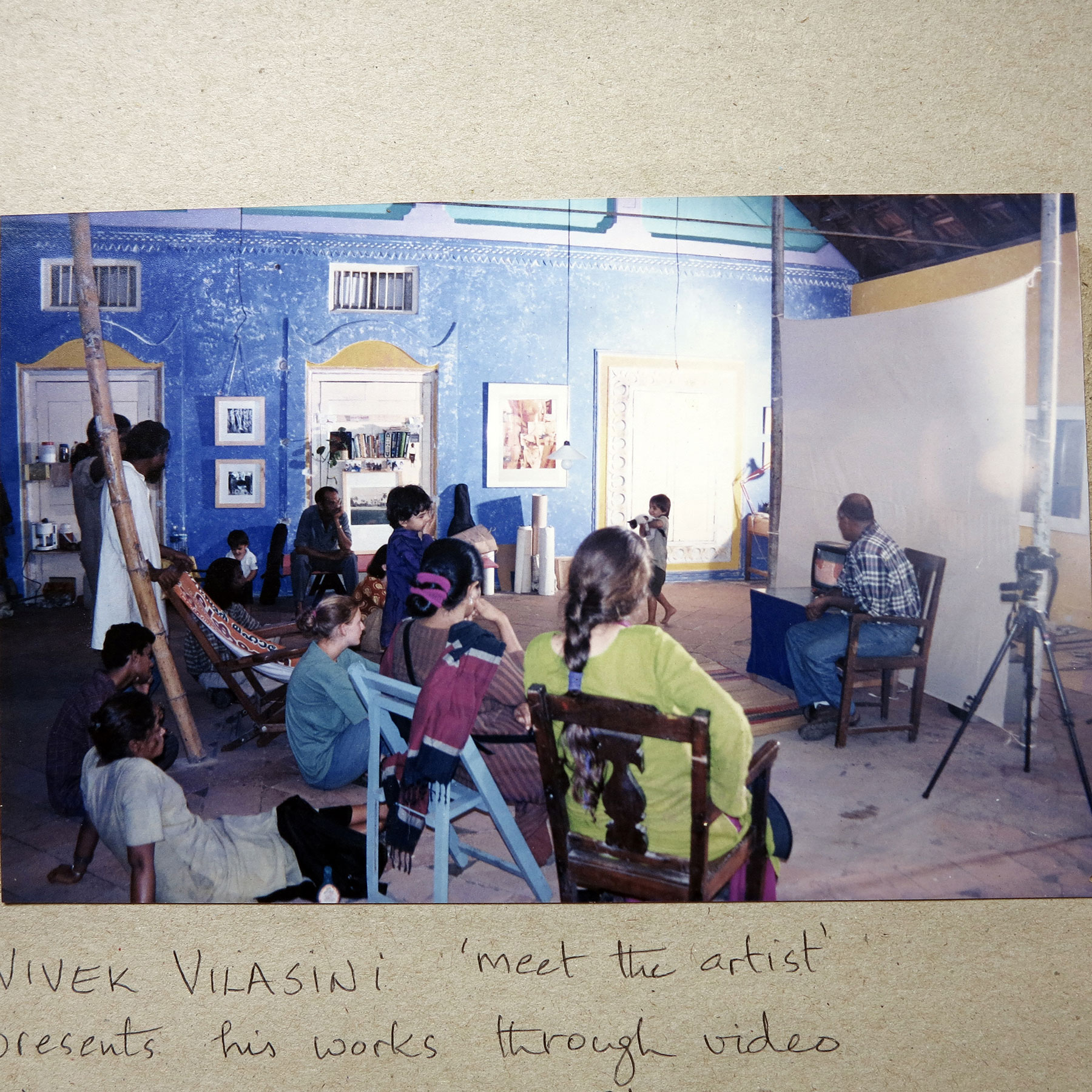 Encounter, Kochi's first art festival in 2001 at Studio Mayalokam