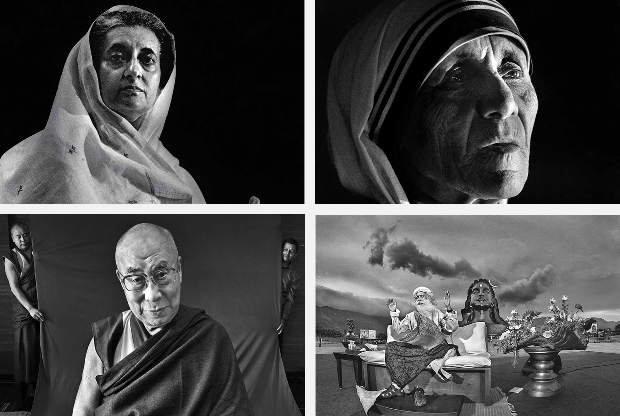 Indira Gandhi and other Portraits by Raghu rai