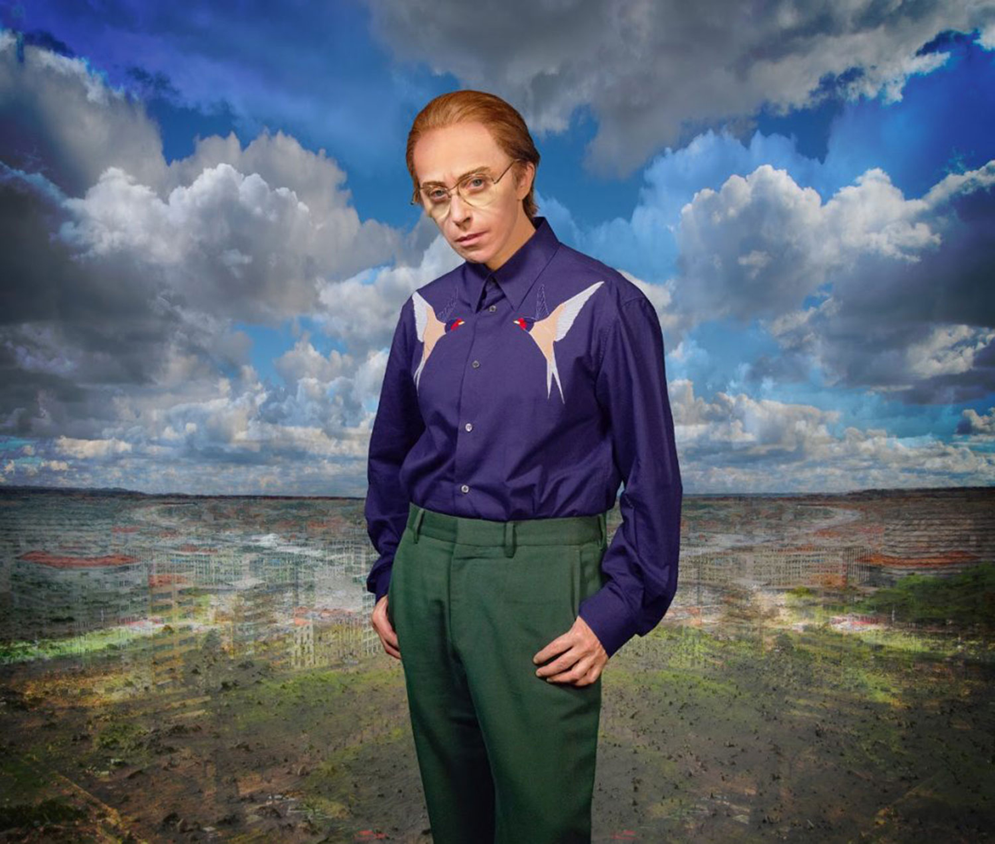 Untitled #611, dye-sublimation print 91 x 107 1/4 inches 231.1 x 272.4 cm © Cindy Sherman 2019 | Image source internet