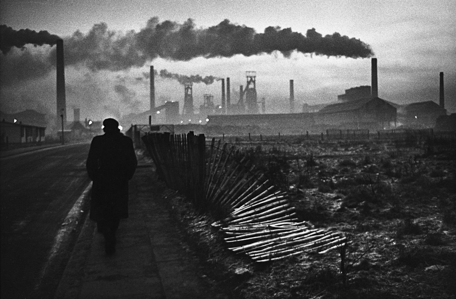 Early morning, West Hartlepool, England, 1963 by Don McCullin