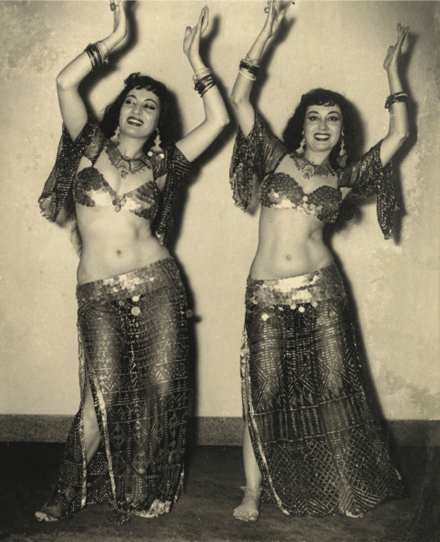 Belly dancers by Sunil Janah