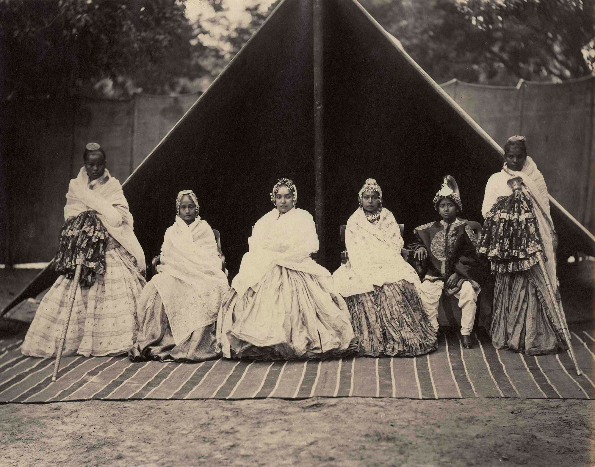Ladies in Kashmir by Samuel Bourne 1865
