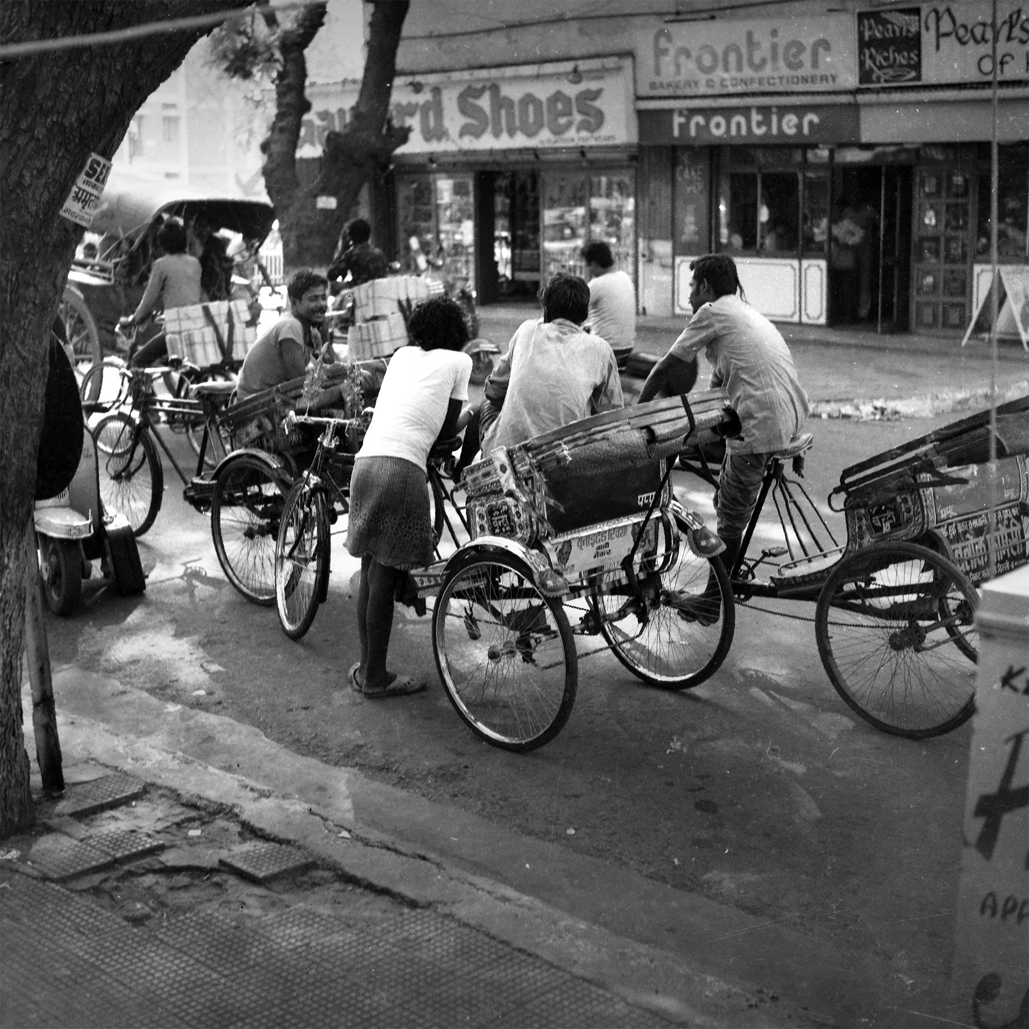 Rikshawalas, Bombay © Abul Kalam Azad 1980 - 85